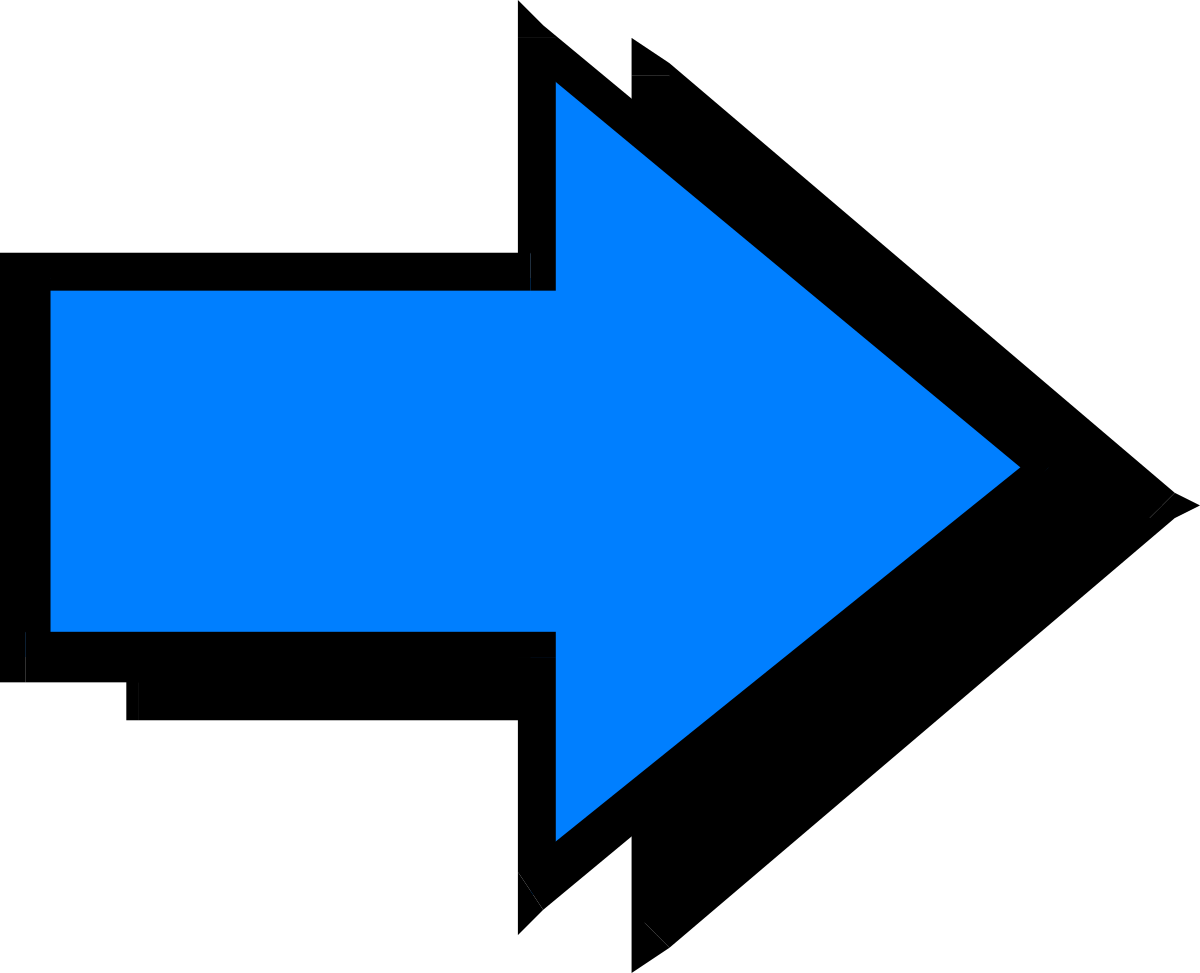 a blue arrow pointing left clip art png transparent Blue Arrow Pointing Left Clipart - Directional Graphics for Your Projects