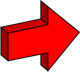 Red Arrow Pointing Up Right - Dynamic Growth Symbol Clipart