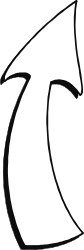 Stylish Curved Corner Black and White Logo Clipart