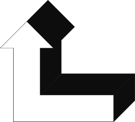 White Arrow Pointing Up to the Right - Dynamic Clipart Design