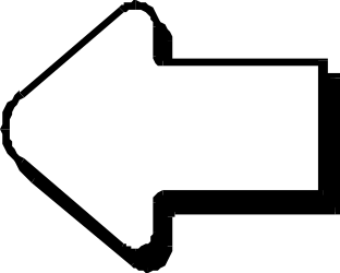 White Arrow Pointing Upwards Right - Dynamic Clipart for Modern Designs