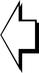Left Pointing Arrow Clipart - Dynamic Directional Graphics