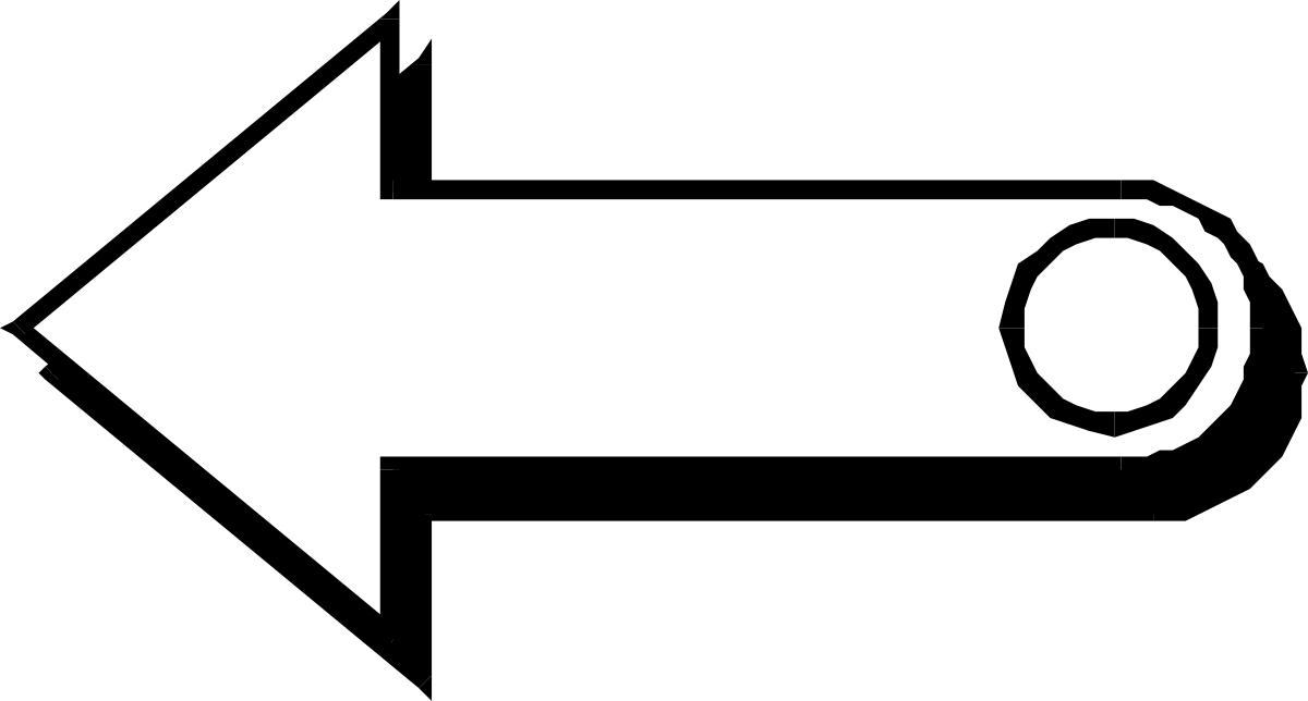Arrow Clipart - Upward Pointing Arrow for Direction and Growth