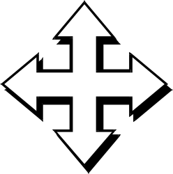 White Arrow Clipart Pointing Up Right - Perfect for Directional Graphics