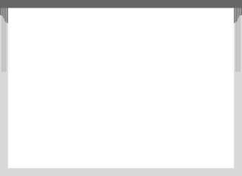 Black and White Photo Frame Clipart with White Border