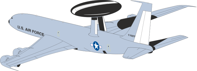 AIRCRAFT,JETS,AWACS clipart