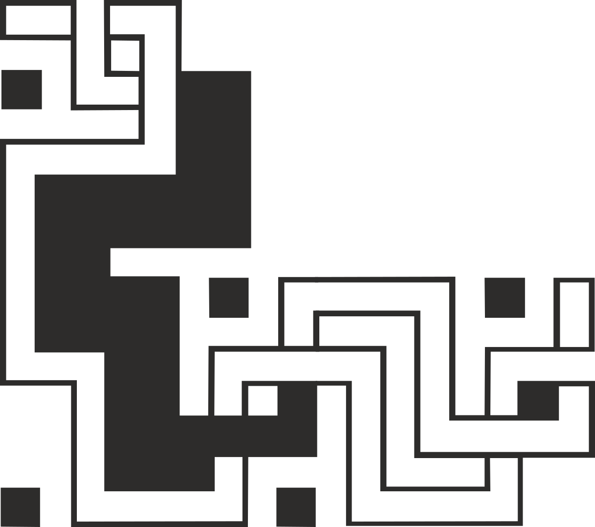 the logo for the new york school of architecture clip art png transparent Aztec Borders and Corners Clipart for Architectural Designs