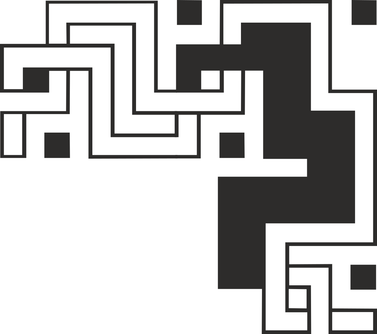 the logo for the new york school of architecture clip art png transparent Aztec Borders and Corners Clipart for Architectural Designs