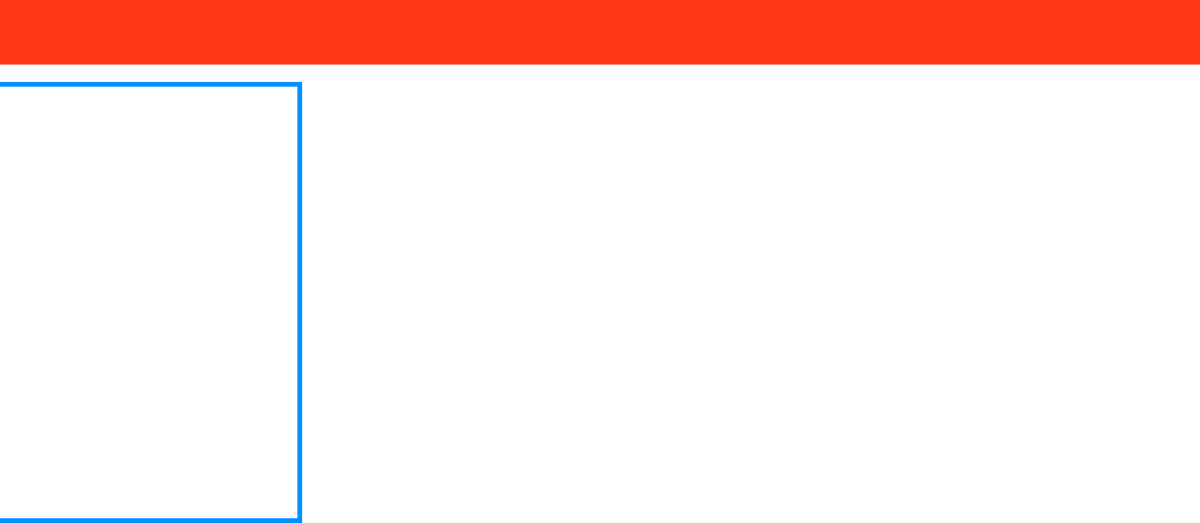 Red and Blue Square Clipart with White Border for Creative Designs