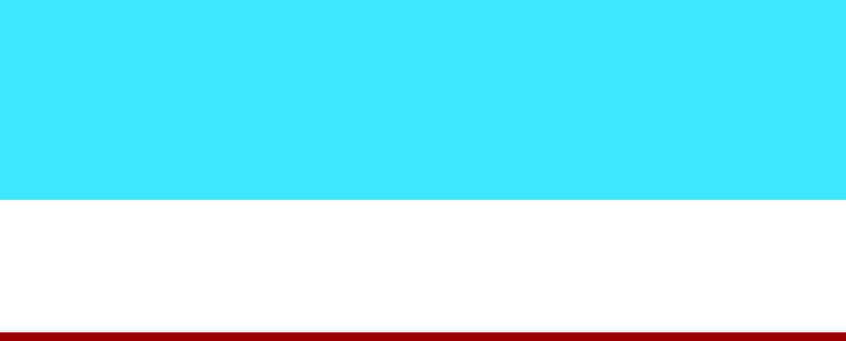 Borders and Bars Clipart: Vibrant Blue and Red Background with Bold Black Border