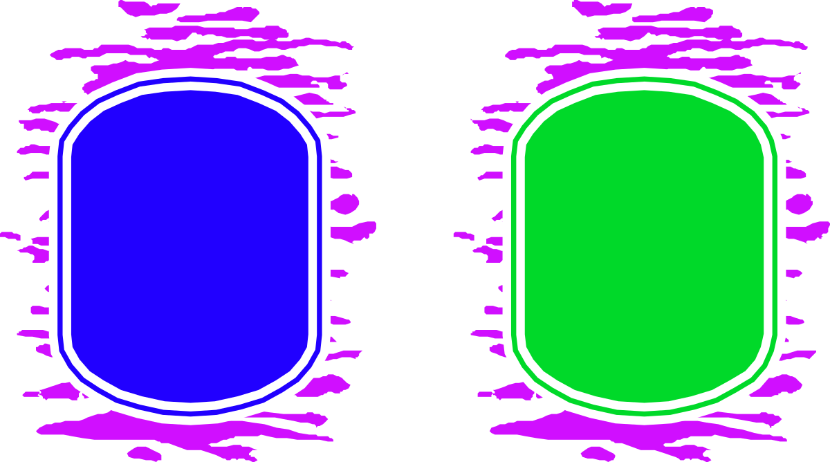three different colored oval frames clip art png transparent Oval Frames Clipart: Three Colorful Borders for Creative Designs