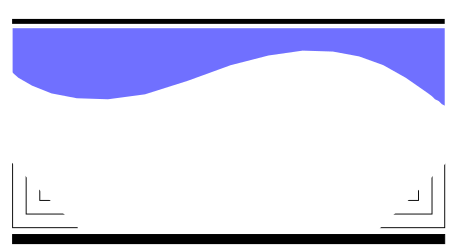 Blue and White Logo Clipart - Stylish Borders and Miscellaneous Elements