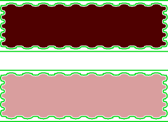 Vibrant Colored Labels Clipart Set - Four Unique Designs for Your Creative Projects