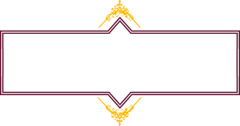 Purple and Gold Frame Clipart - Elegant Decorative Borders