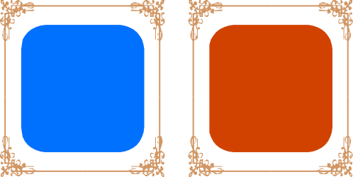 Rectangular Floral Frames Clipart  Elegant Borders with Leaves and Flowers