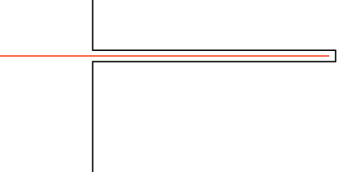 Borders and Bars: Red Line Clipart with Quotation Marks