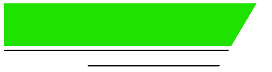 Green and Black Cup Clipart - Stylish Borders and Bars Design