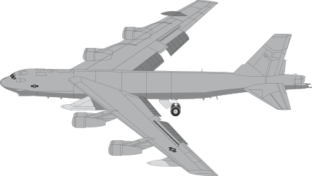 Large Airplane Clipart with Propeller and Twin Engines