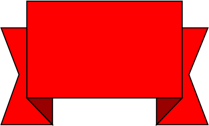 Red Box with White Border Clipart - Versatile Graphics for Any Project
