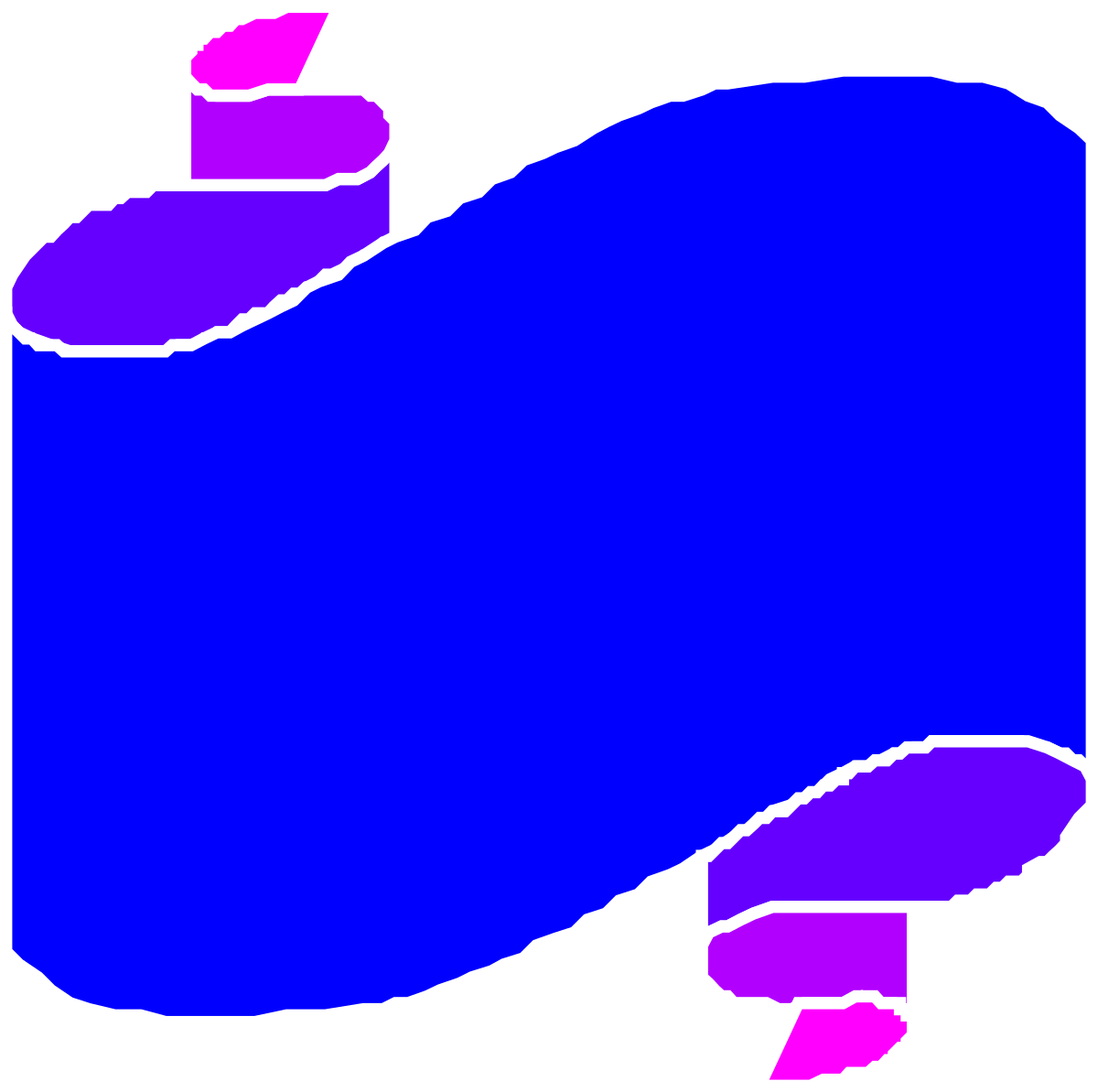a blue and pink map with a pink arrow clip art png transparent Blue and Pink Map Clipart with Pink Arrow