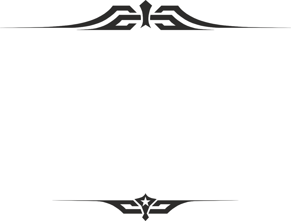 a black and white frame with a star clip art png transparent Black and White Frame with Star Clipart - Elegant Borders and Bars Design
