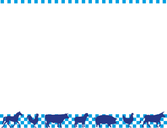 Blue and White Checkered Border Clipart with Black Edging