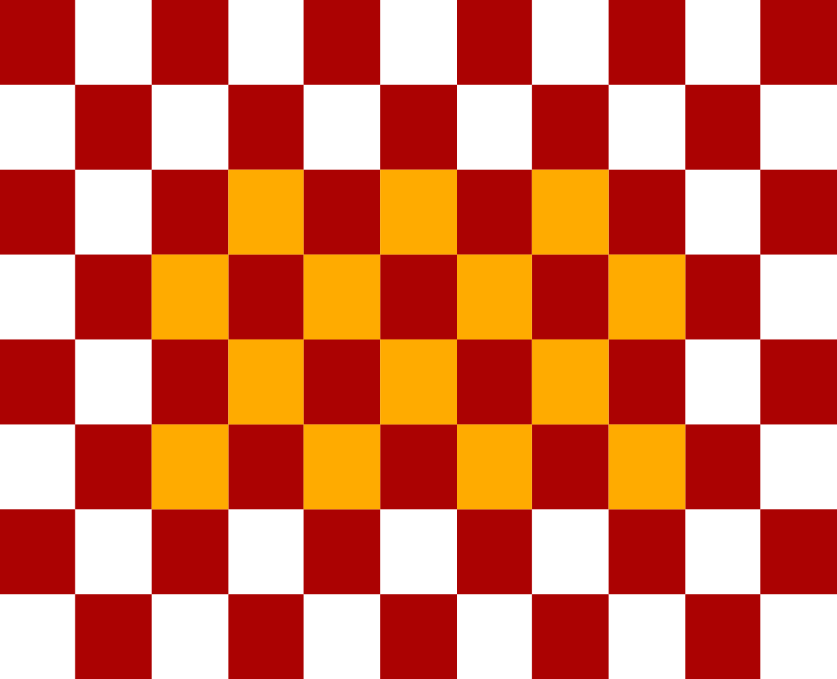 Red and Yellow Pixel Pattern Clipart - Vibrant Borders and Backgrounds