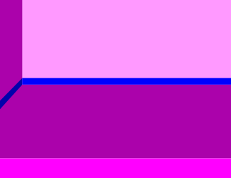 Pink and Blue Square Clipart with White Border for Creative Designs