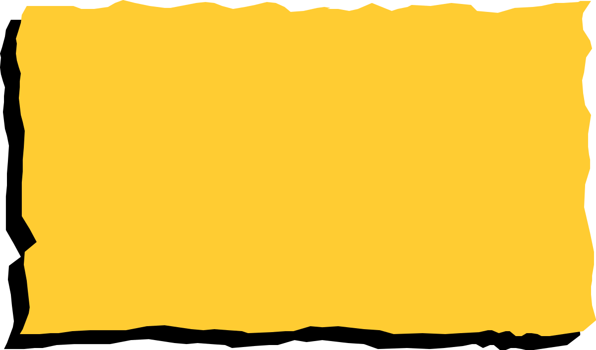 Yellow Paper Borders Clipart for Business Designs