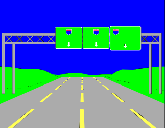 Road Sign Clipart - Business Borders for Creative Designs
