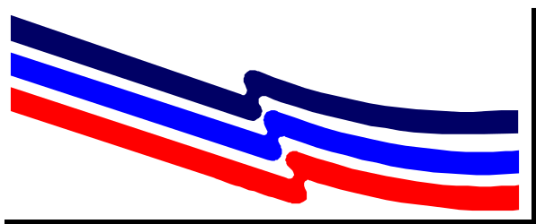Russian Flag Clipart with Borders and Bars for Creative Designs