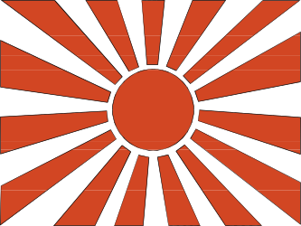 Japanese Flag Clipart - Vibrant Borders and Cultural Symbolism