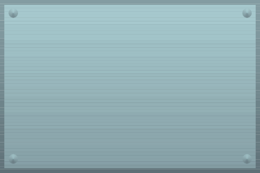 Blank Paper with Metal Frame Clipart for Business Borders