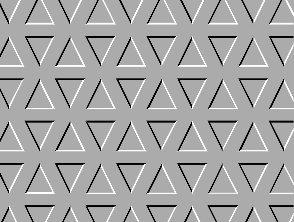 Triangle Pattern Clipart - Versatile Borders and Miscellaneous Designs