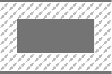 Geometric Black and White Square Clipart - Perfect for Business Borders