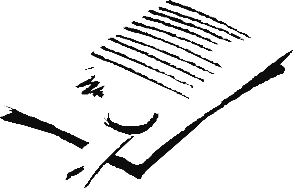 Black and White Book Clipart - Elegant Borders for Business Designs
