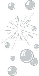 Bubbles Clipart with Black Background for Creative Designs