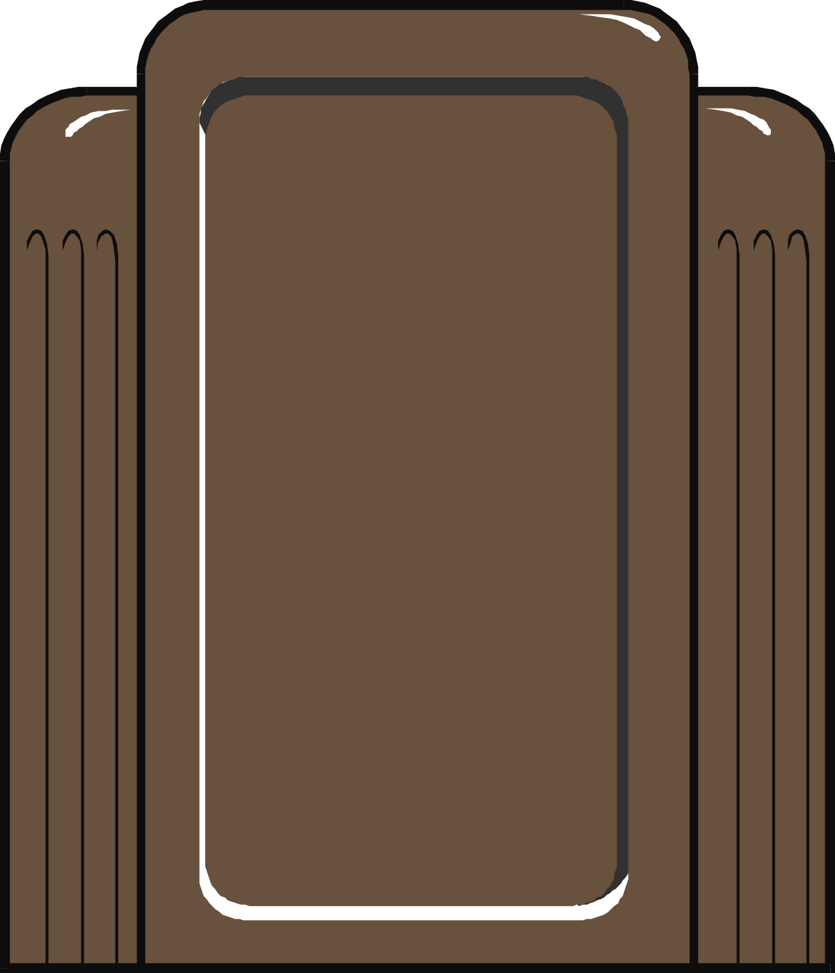 a brown suitcase clip art png transparent Brown Suitcase Clipart for Business Borders and Travel