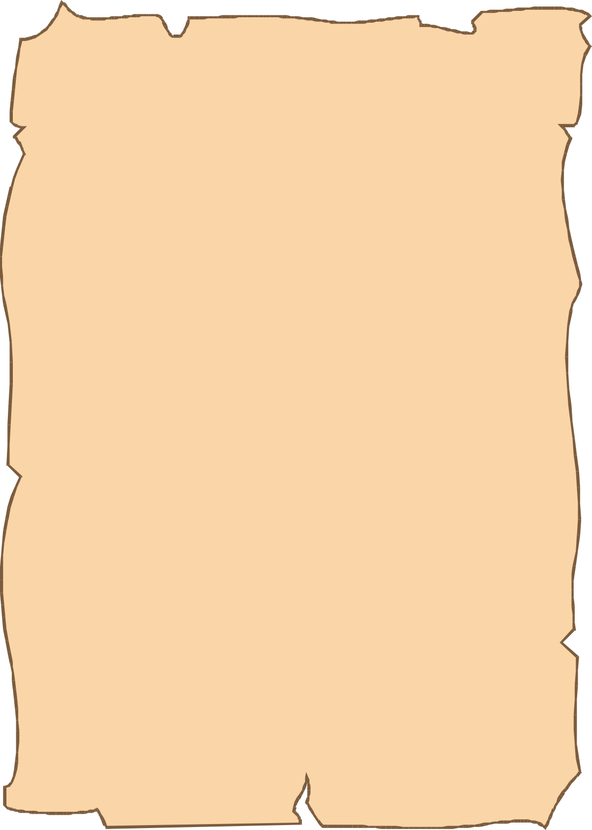 Borders and Frames: Blank Paper Sheet Clipart for Creative Designs