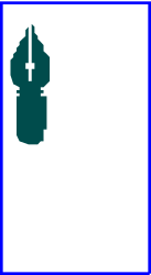 Black Square Clipart with White Arrow - Versatile Vector Design