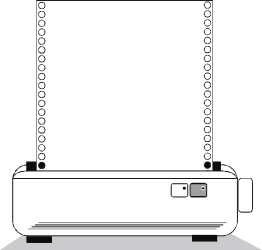 Borders and Business: Clipart of a Printer with a Blank Sheet