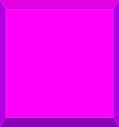 Pink Square Clipart with White Center - Versatile Graphic for Various Uses