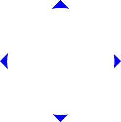 Circle with Three Arrows - Dynamic Clipart Design