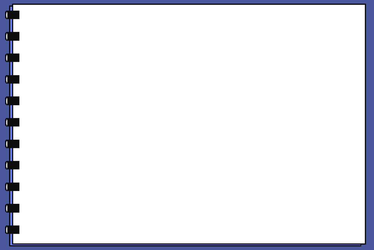Blank Notebook Clipart - Ideal for Business Borders and Presentations