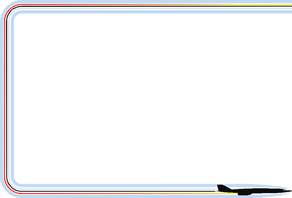 Borders and Leisure: Vibrant Red and Yellow Blackboard Clipart