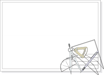 Bicycle Clipart with Blank Paper: Perfect for Business Borders
