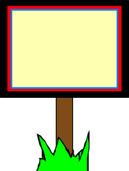 Green Leaf Sign Clipart for Business and Borders