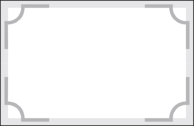 Blank Paper with Elegant White Border Clipart for Creative Designs
