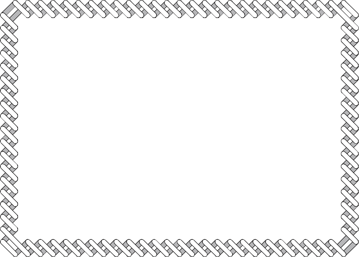 Elegant White Border Square Frame Clipart for Versatile Design