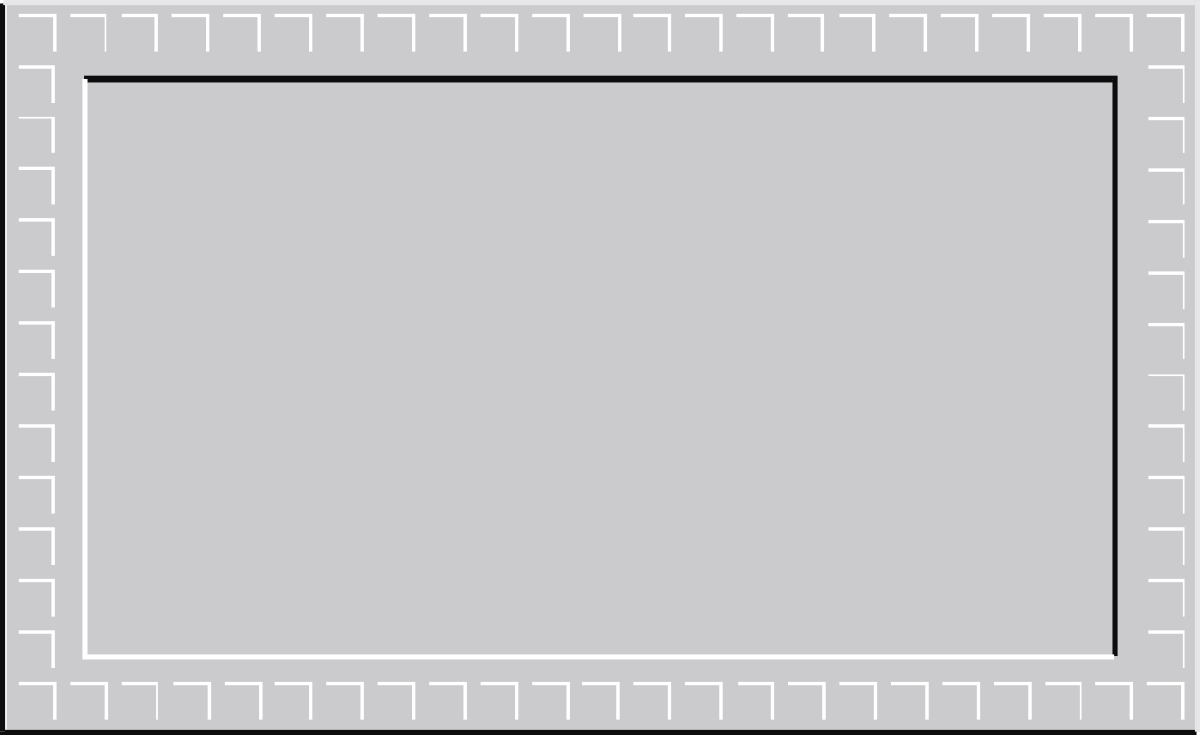 a square with a line of squares clip art png transparent Square Borders and Frames Clipart - Stylish Square Design Elements